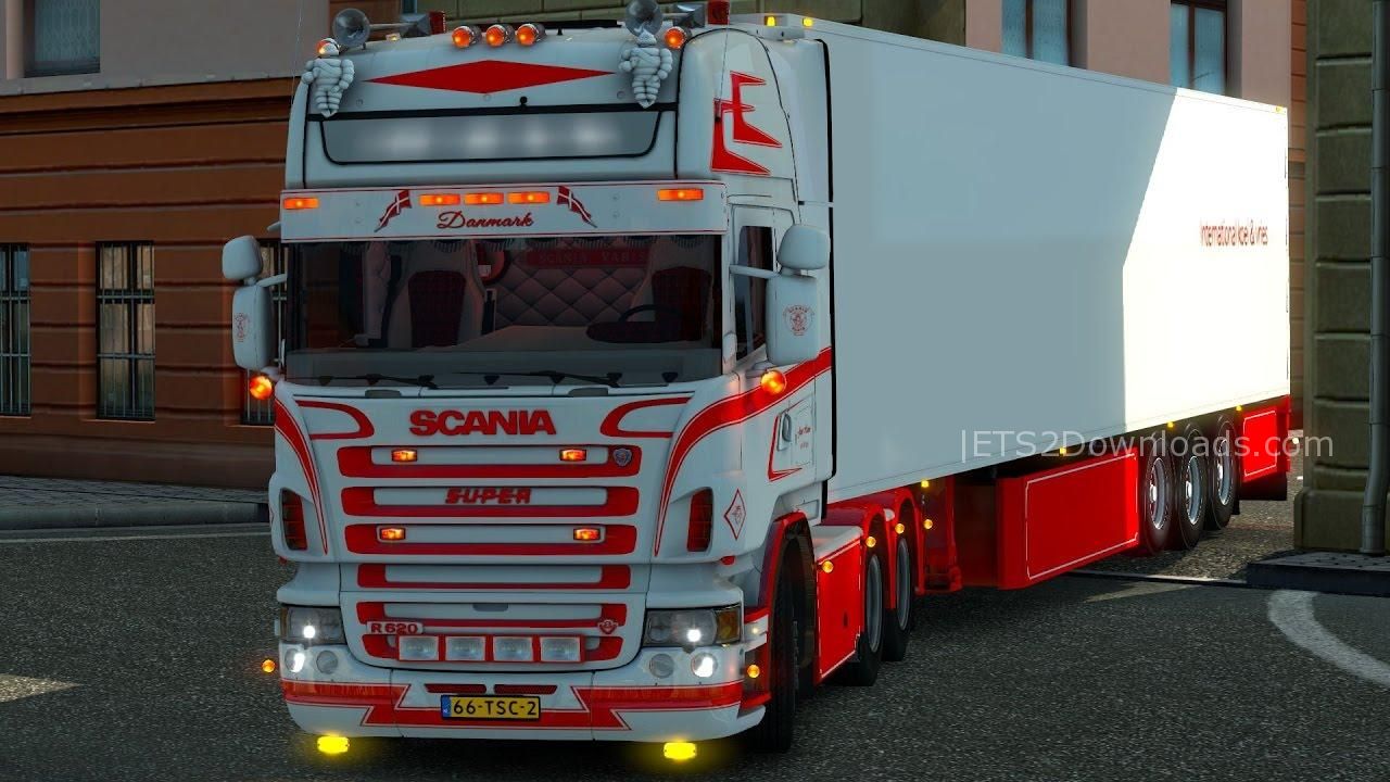 euro truck simulator 2 mods volvo tandem trailer download